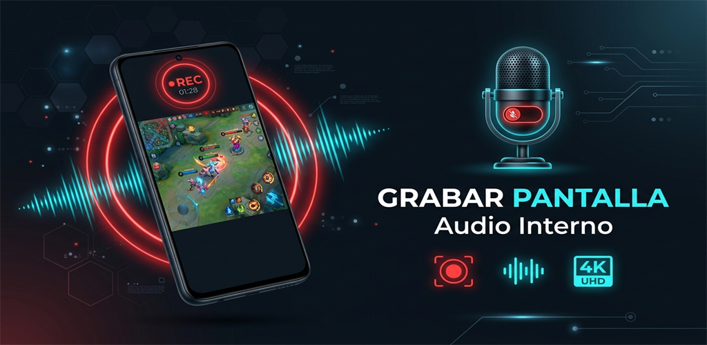 Grabar Pantalla Audio Interno Banner