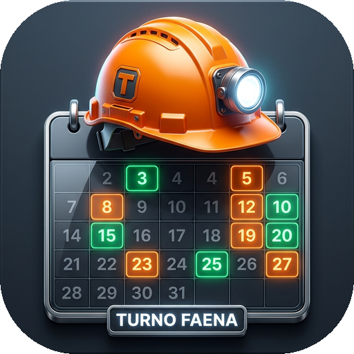Turno Faena: Calendario 7x7
