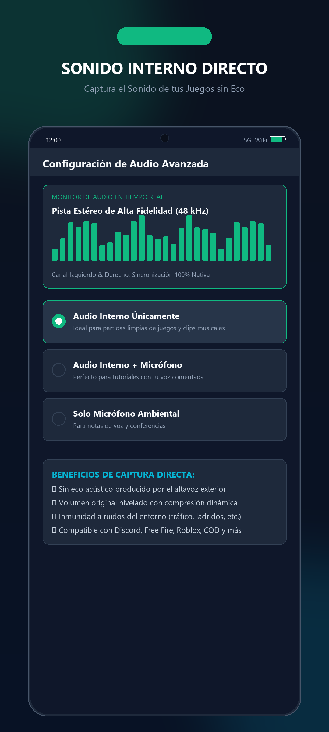 Audio Interno